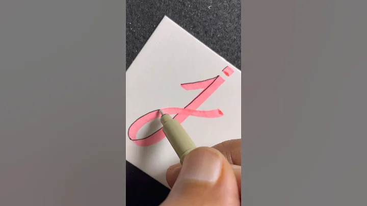 How to write small letter j in cursive writing #shorts #cursivewriting #calligraphytipsandtricks