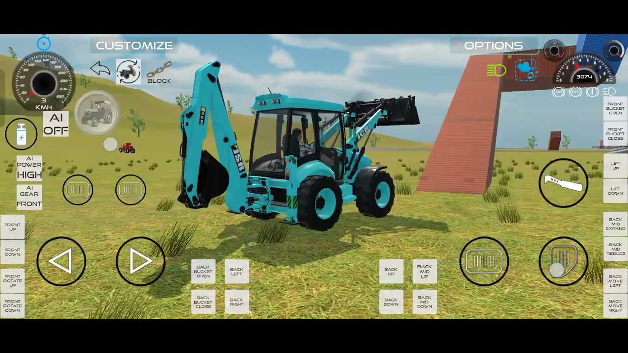 Driving Dumper and unloading 4x4 Car racing game 🎮