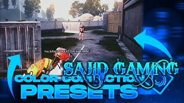 How To Make CC Like Sajid Gaming With Colour Correction Preset Link In Description| Majesty Here