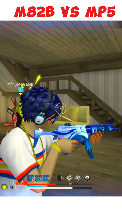 M82B VS MP5 Best Combination #freefire #shorts #ajjubhai #ff #freefireshorts #garena#drpoo #ffshorts