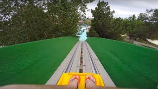 Screamin' Mimi Water Coaster POV (Water World Denver Colorado) | BrandonBlogs
