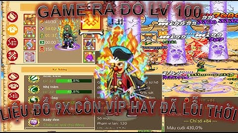 HTTH-SHOPLT2: Kiếm Khách Lv100 Dùng Đồ 9x Có Còn Víp Như Xưa Hay Đã Lỗi Thời ... Và Cái Kết ......