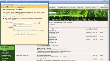 How to add pop3 email to your gmail