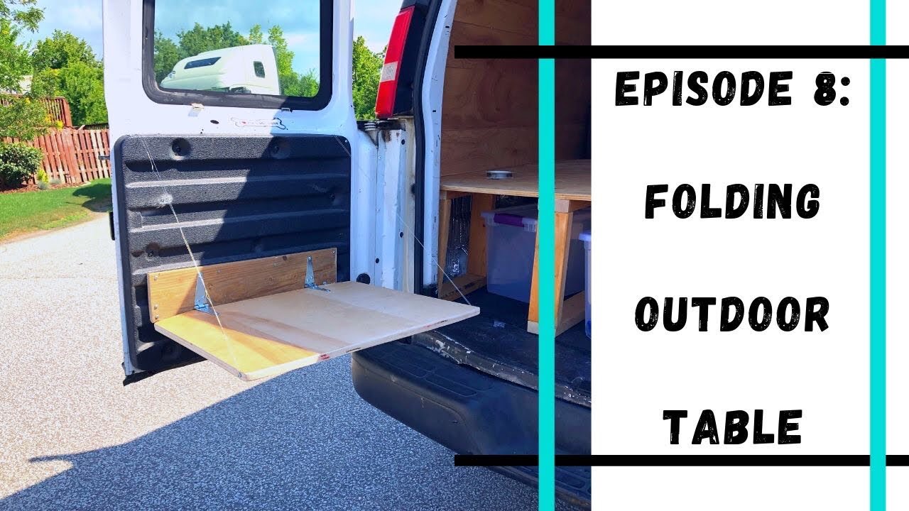 Folding Outdoor Table || Movin' Home