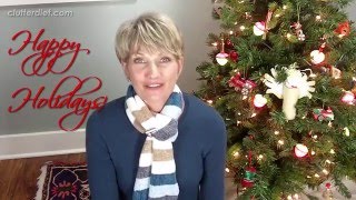 Famous Last Minute Christmas Plan! | Clutter Video Tip Wealth