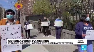 NY nurses union sues state over 'unacceptable' failures in Covid-19 response