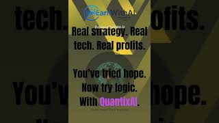 This Isn’t Luck — It’s Logic #TradeWithLogic #QuantixAI #AIPoweredTrading #CryptoAutomation #ai