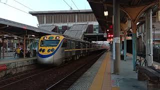 2234次800型區間車(891+892)跑山線往基隆進入竹南站