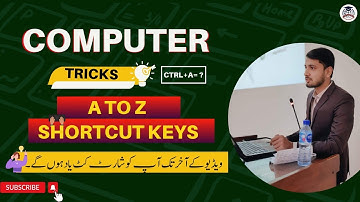 Computer Shortcut Keys| Keyboard shortcuts| Tricks, Stories and Practical Application