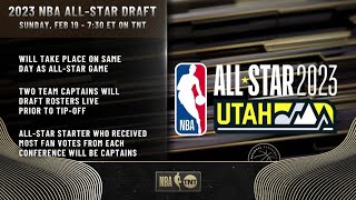 All-Star Captains to draft their team LIVE ahead of the game | NBA on TNT