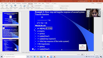 Step and impulse response via MATLAB, Control Lab Experiment No. 7,