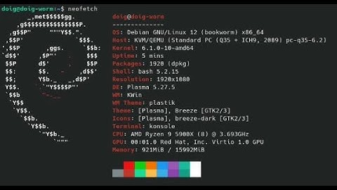 My First Look into Debian 12
