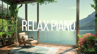 Calm Piano Music: Relieving Separation Anxiety Music | Lakeside Piano Relaxing Music to Sleep, Relax