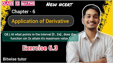 Ex 6.3 class 12 maths q8 | Ex 6.3 q8 class 12 | Question 8 exercise 6.3 Class 12