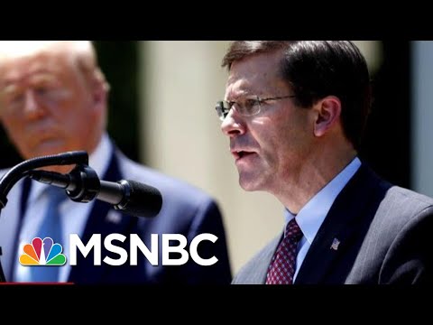 Donald Trump Fires Defense Secretary Mark Esper | MTP Daily | MSNBC