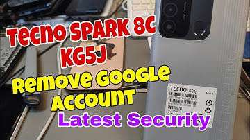 Tecno Spark 8C KG5J. Remove Google Account, Bypass FRP. Pandora Tool.