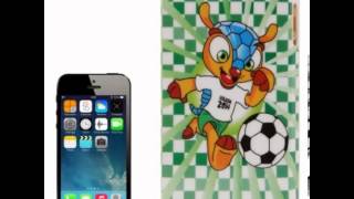 Acc4Sale: Apple iPhone 5 / 5S Brazil World Cup 2014 Series Plastic Case Snap-On