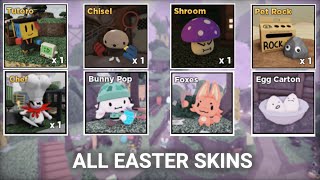 All *NEW* Easter Skins | Tower Heroes