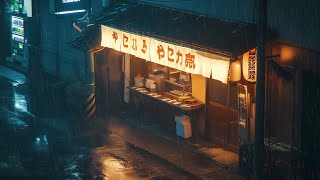 80s \& 90s Lofi Hip Hop 🌧️ Rainy Tokyo Lofi | Vintage Night Streets • Study • Relax • Calm Rain