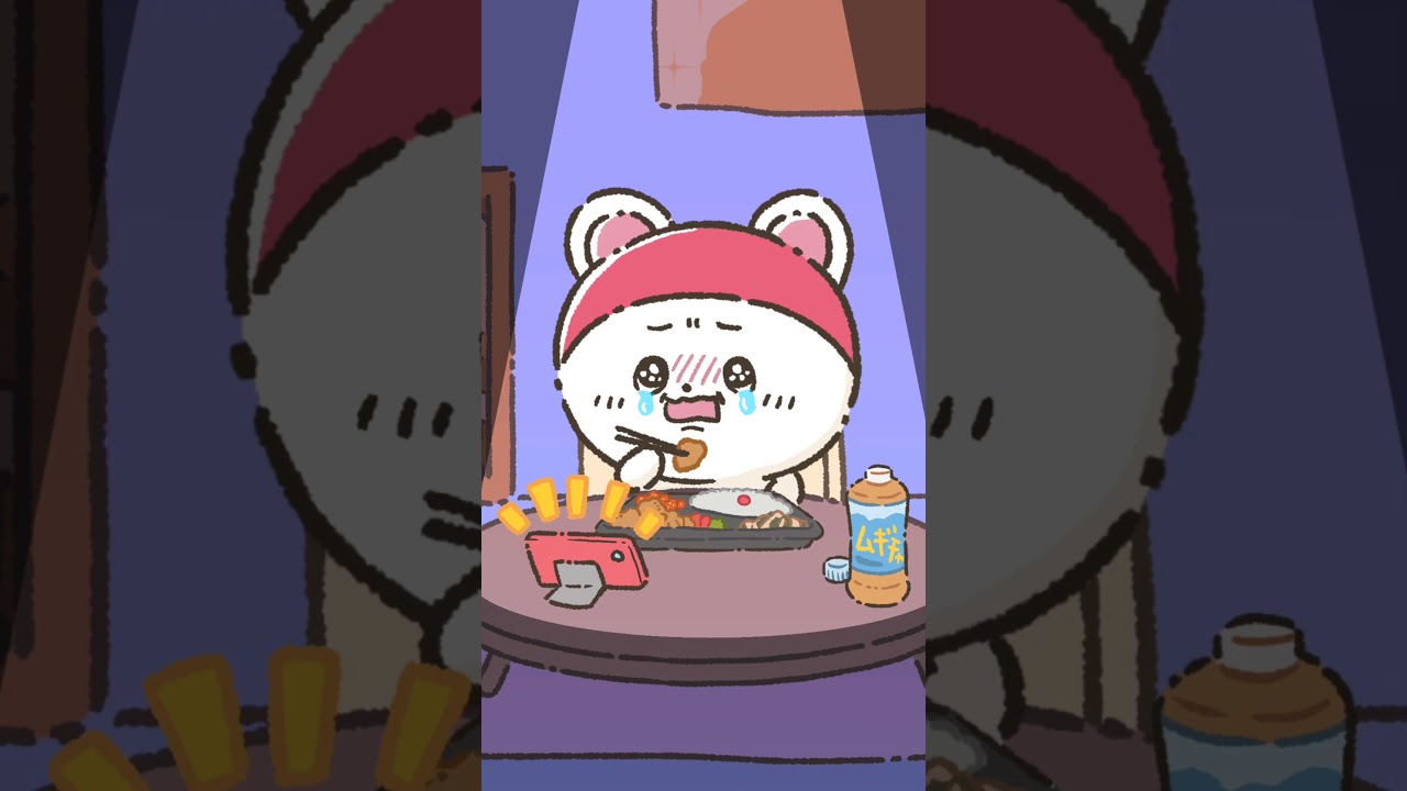 【アニメ】１人はとってもさみしい・・・ #もれちっち #cute #animation #ショートアニメ