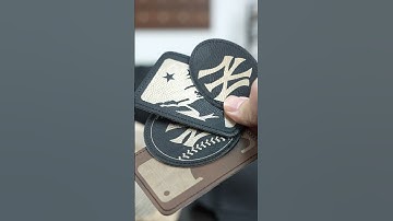 The Holiday Season is Coming! Leather Engraving with Sculpfun! #holidayseason #leather #shorts