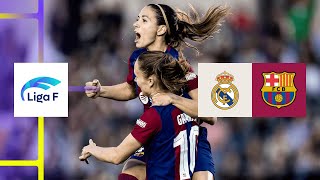 HIGHLIGHTS | Real Madrid vs. Barcelona (Liga F 202324 Matchday 21)