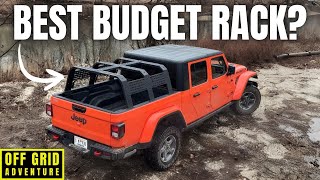 The BEST BudgetFriendly Bed Rack for Truck Camping!