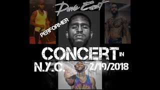 Dave East - Perfomer concert - Paranoia 2 Tour New York