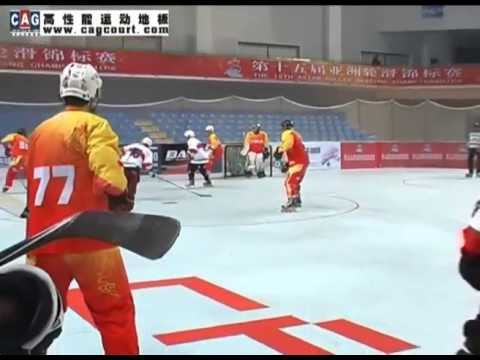 Asia Top Rated Inline Hockey Game Frist Half Nicecourt Cag Roller Hockey Floor Tile