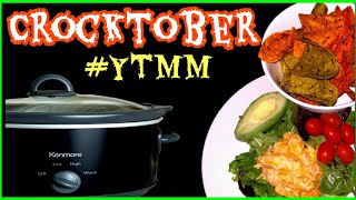 Crocktober #YTMM Collab! Buffalo Chicken Dip! #MomLife YouTube Mommy Meetup