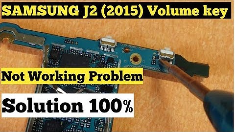 SAMSUNG Galaxy J2 (2015) Volume Button Not Working Problem | Solution |