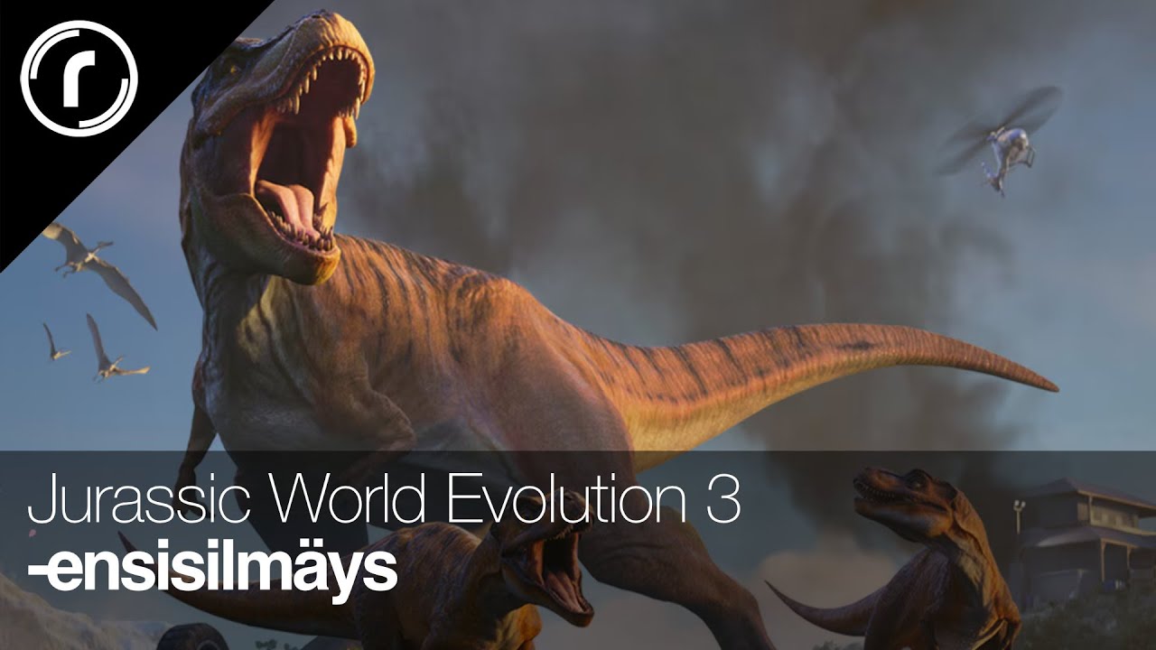 Tällainen on Jurassic World Evolution 3 - YouTube