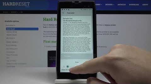 How to Change Font Size in DOOGEE S50 – Adjust Font Size