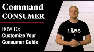 Command Consumer - How To Customize Your Consumer Guide