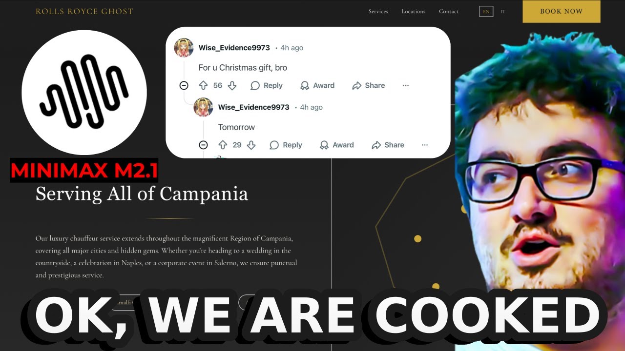 Chinese FREE AI is actually starting to get good... MiniMax M2.1