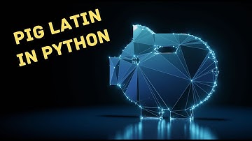 Encrypting and Decrypting Pig Latin with PYTHON