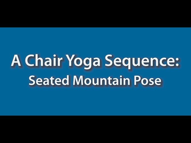 Mindfulness Monday: Chair Yoga - Oregon Adaptive Sports