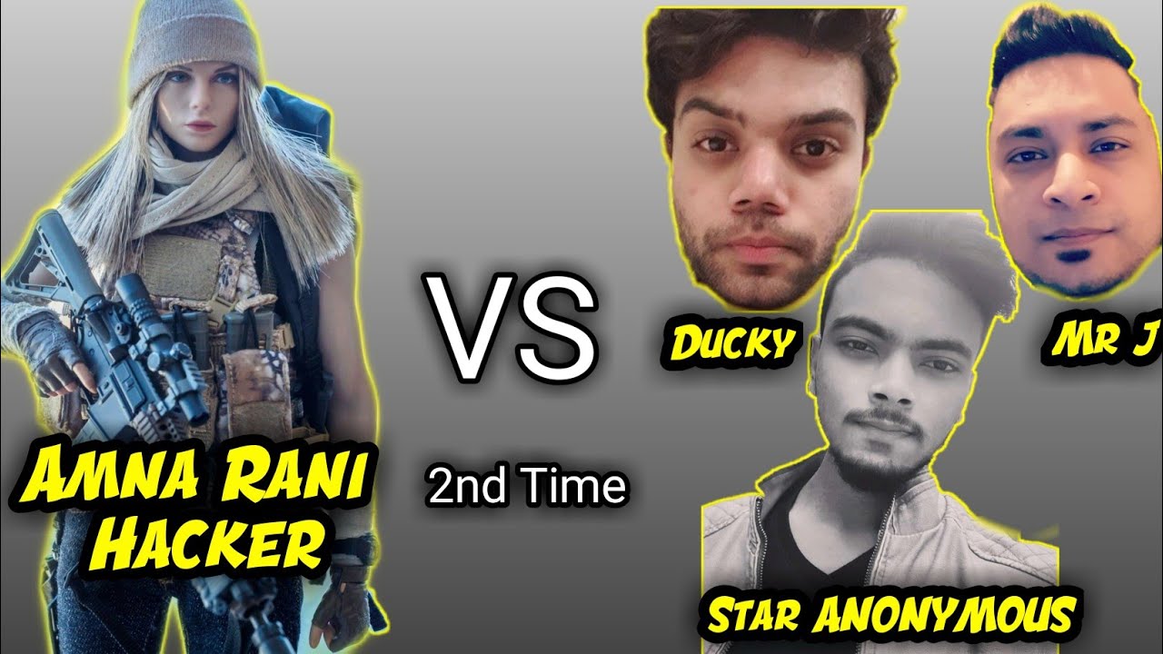 I Killed AMNA RANI ( Hacker ) / Star ANONYMOUS / Pubg Mobile - YouTube