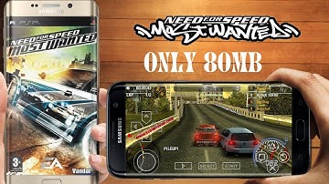 How to download  NEED FOR SPEED MOST WANTED ONLY 80MB | BY GP TECH |