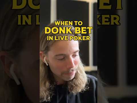 when to donk