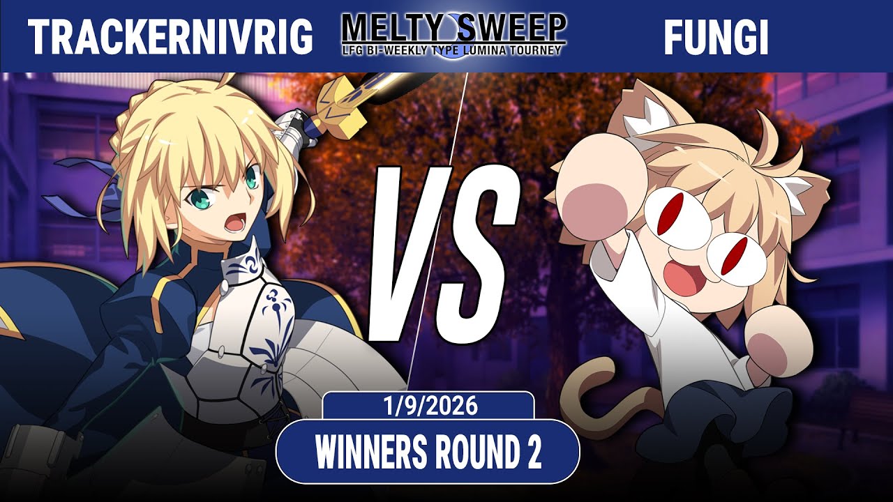 Melty Sweep 73 | TrackerNivrig (Saber) VS. Fungi (Neco Arc) | MBTL Netplay Bracket
