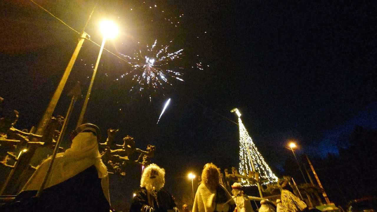 Cabalgata y Recepción de los Reyes Magos a los niños en Lieres el domingo 5 de enero de 2025