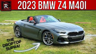 The 2023 BMW Z4 M40i Is Sweet Sounding High-Powered Roadster With GR Supra DNA