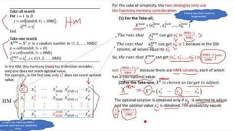 Analyzing the Performance of Harmony Search