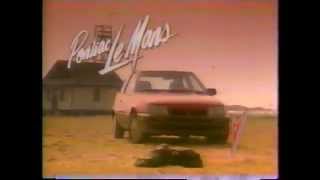 1988 Pontiac LeMans Car Commercial