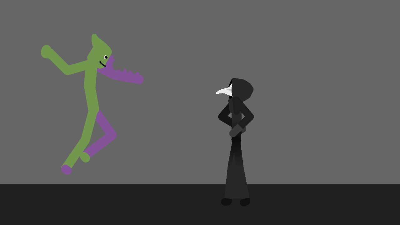 Jester (Garten of banban) vs Plague Doctor (SCP Foundation) - YouTube