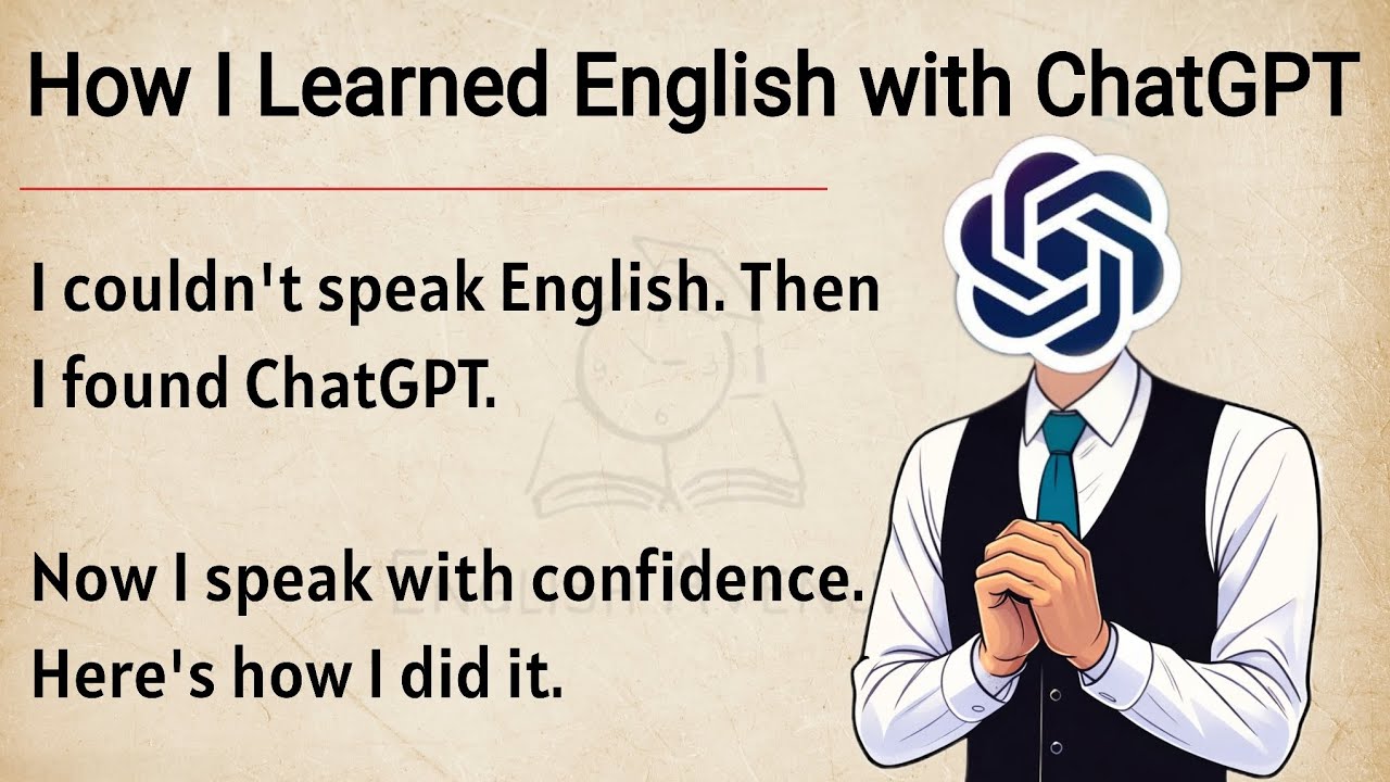 How I Learned English with ChatGPT || My Full Story from Zero to Fluent || Speak English Fluently 