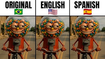 Chicletera Bicicletera / Original vs English vs Spanish