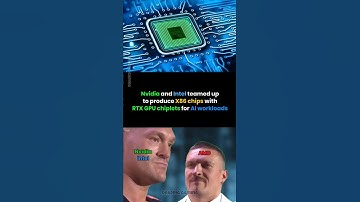Nvidia and Intel teamed up to produce X86 chips with RTX GPU chiplets for AI workloads