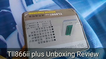 TL866ll plus Eprom programmer unboxing Review GM motors